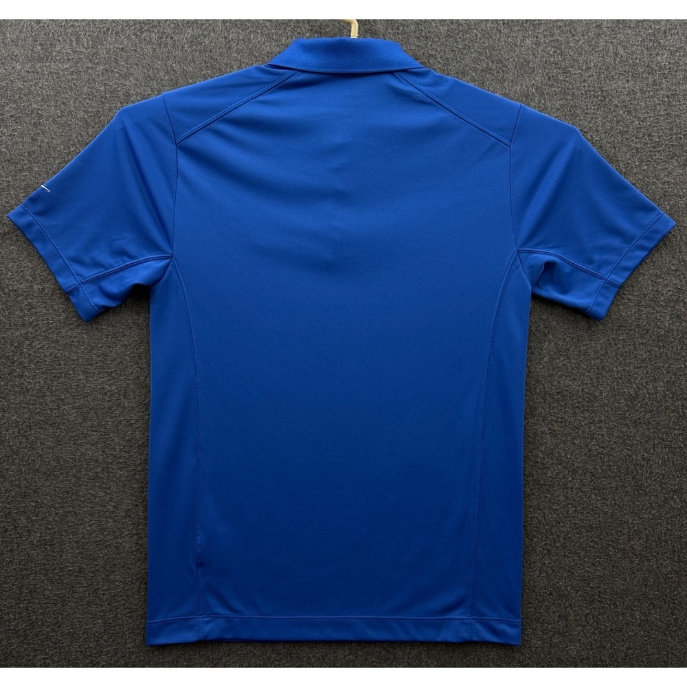 Nike Disney Polo Shirt Mens Small Blue Mickey Mouse Golf Dri Fit Performance - Picture 4 of 9